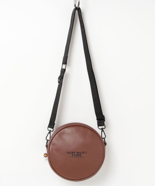 A BATHING APE(アベイシングエイプ)の「BABY MILO SHOULDER BAG(ショルダーバッグ・メンズ・ブラウン・FREE)」の5枚目の写真