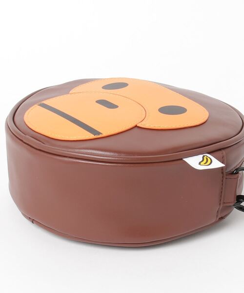 A BATHING APE(アベイシングエイプ)の「BABY MILO SHOULDER BAG(ショルダーバッグ・メンズ・ブラウン・FREE)」の4枚目の写真