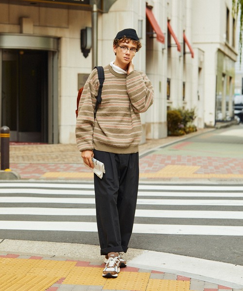 EMMA CLOTHES(エマクローズ)の「長袖ニット(ニット/セーター・メンズ・ブラック・M)」の5枚目の写真