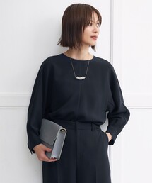 トリアセダブルクロス ブラウス
