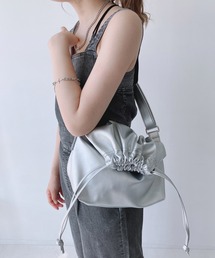 AS KNOW AS plus（アズノゥアズプラス）の「◎ニコラス 巾着 ショルダーバッグ（ショルダーバッグ・レディース）」