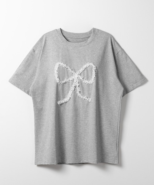 M!LK Ribbon Tシャツ 00's NEW YORK CITY リンガーTシャツmtp01471801505903｜VINTAGE