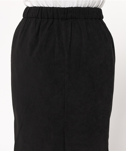 mystic（ミスティック）の「【mystic】スウェードタッチタイトスカート（スカート・レディース・グレー/ブラック/キャメル/ワインレッド・1/2）」の9枚目の写真