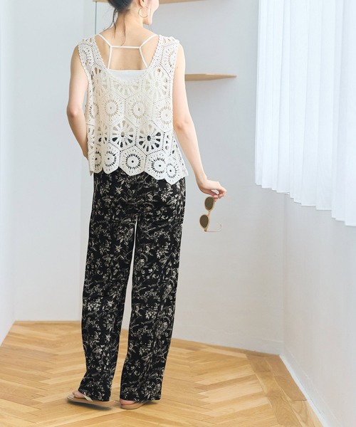 coca(coca)(コカ)の「【WEB限定セール】ポケット付きとろみワイドパンツ(その他パンツ・レディース・A/B・SHORT/MEDIUM/LONG)」の6枚目の写真