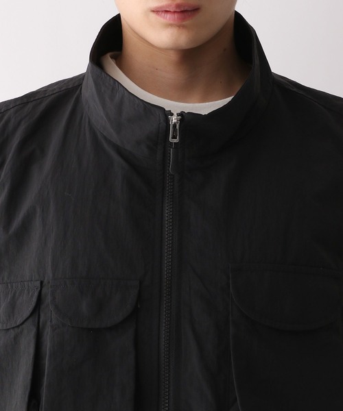 RAGEBLUE（レイジブルー）の「マルチポケット/ミリタリー/オーバーサイズナイロンベスト2（ベスト・メンズ・ブラック/グレー・LARGE/MEDIUM）」の17枚目の写真