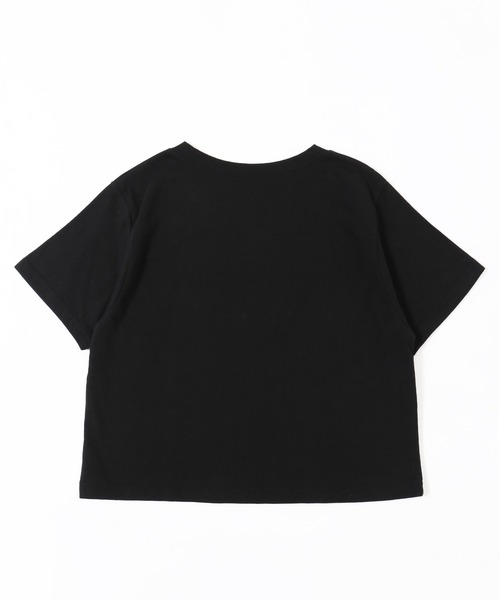 PHILLY(フィリー)の「【PHILLY】リボンポイントコンパクトTシャツ(Tシャツ/カットソー・レディース・ブラック/ライトピンク/サックスブルー/ホワイト・FREE)」の14枚目の写真