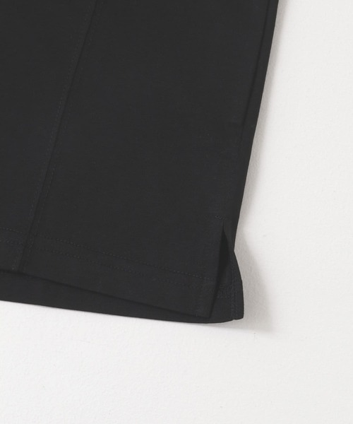 KBF（ケイビーエフ）の「デザインステッチスリーブレスカットソー（Tシャツ/カットソー・レディース・ブラック/アイボリー・ONE）」の4枚目の写真