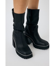 MOUSSY | SLOUCHY MID ブーツ(ブーツ)