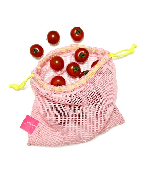 GLOBAL FORME CONCRETE（グローバルフォルムコンクリート）の「MAM MESH POUCH（ポーチ・レディース・レモンイエロー/ピンク/ライム・FREE）」の12枚目の写真