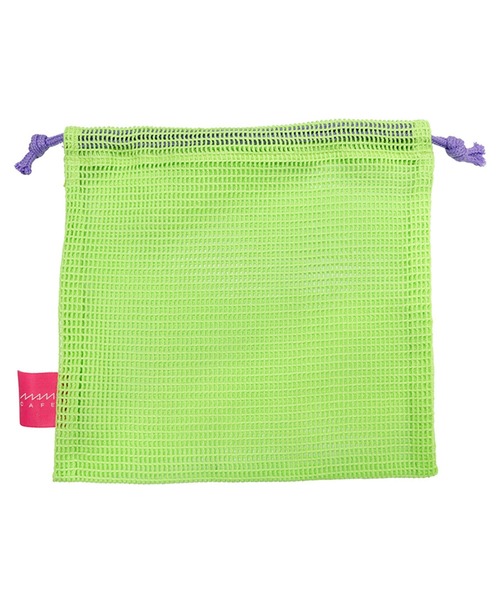 GLOBAL FORME CONCRETE（グローバルフォルムコンクリート）の「MAM MESH POUCH（ポーチ・レディース・レモンイエロー/ピンク/ライム・FREE）」の4枚目の写真