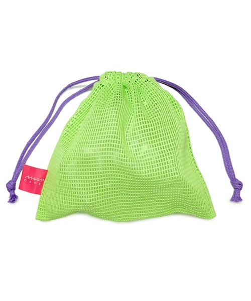 GLOBAL FORME CONCRETE（グローバルフォルムコンクリート）の「MAM MESH POUCH（ポーチ・レディース・レモンイエロー/ピンク/ライム・FREE）」の5枚目の写真