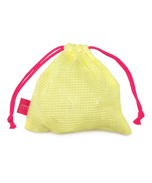GLOBAL FORME CONCRETE（グローバルフォルムコンクリート）の「MAM MESH POUCH（ポーチ・レディース・レモンイエロー/ピンク/ライム・FREE）」の7枚目の写真