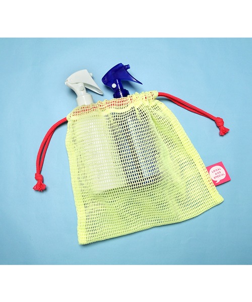 GLOBAL FORME CONCRETE（グローバルフォルムコンクリート）の「MAM MESH POUCH（ポーチ・レディース・レモンイエロー/ピンク/ライム・FREE）」の9枚目の写真