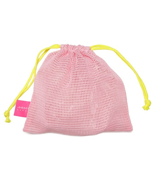 GLOBAL FORME CONCRETE（グローバルフォルムコンクリート）の「MAM MESH POUCH（ポーチ・レディース・レモンイエロー/ピンク/ライム・FREE）」の10枚目の写真
