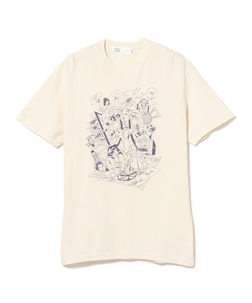【UNISEX】松田光市 / メガロポリス Tee shirt（Tシャツ/カットソー）｜TOKYO CULTUART by BEAMS（トウキョウカルチャートバイビームス）