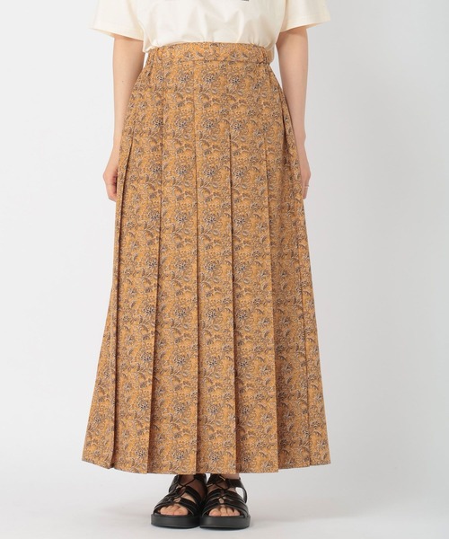 studio CLIP（スタディオクリップ）の「ミュルーズプリントスカート（スカート・レディース・ネイビー/イエロー・MEDIUM/LARGE）」の13枚目の写真
