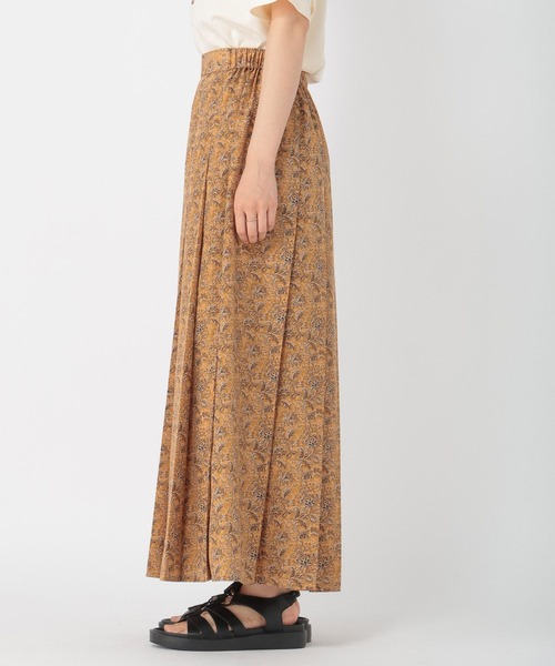 studio CLIP（スタディオクリップ）の「ミュルーズプリントスカート（スカート・レディース・ネイビー/イエロー・MEDIUM/LARGE）」の14枚目の写真