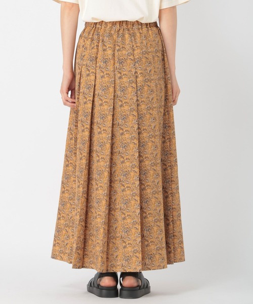 studio CLIP（スタディオクリップ）の「ミュルーズプリントスカート（スカート・レディース・ネイビー/イエロー・MEDIUM/LARGE）」の15枚目の写真