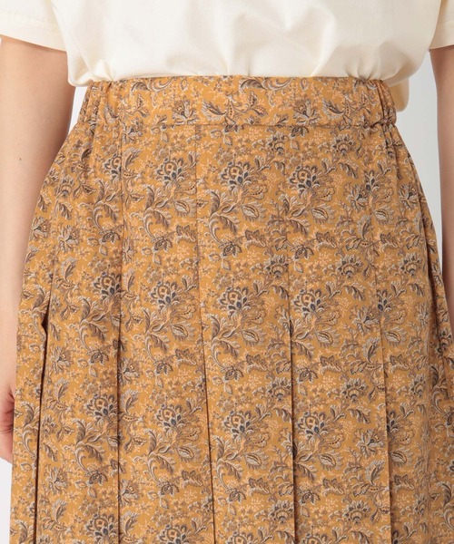 studio CLIP（スタディオクリップ）の「ミュルーズプリントスカート（スカート・レディース・ネイビー/イエロー・MEDIUM/LARGE）」の16枚目の写真