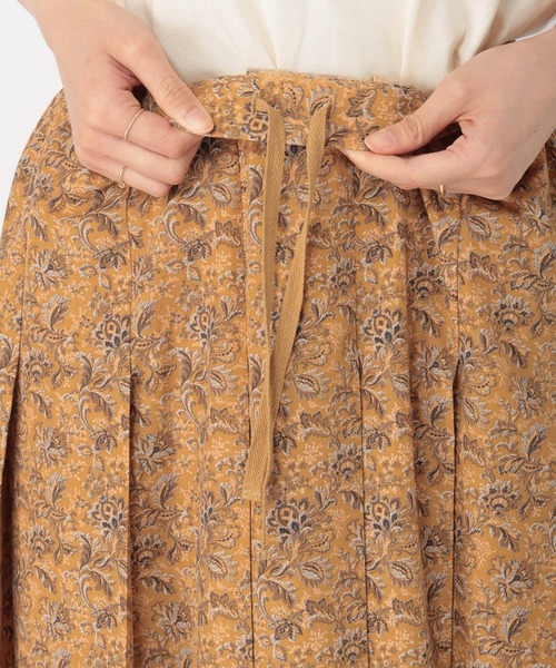 studio CLIP（スタディオクリップ）の「ミュルーズプリントスカート（スカート・レディース・ネイビー/イエロー・MEDIUM/LARGE）」の17枚目の写真