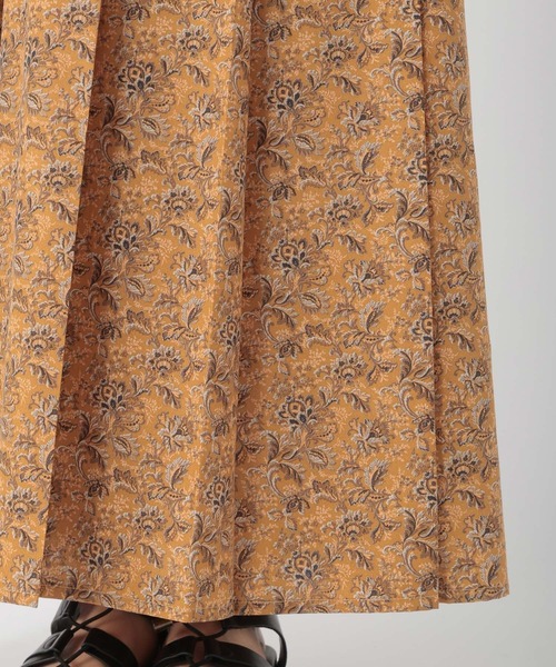 studio CLIP（スタディオクリップ）の「ミュルーズプリントスカート（スカート・レディース・ネイビー/イエロー・MEDIUM/LARGE）」の18枚目の写真