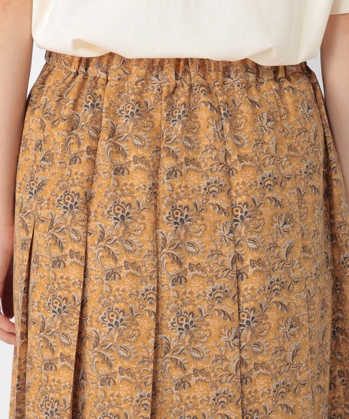 studio CLIP（スタディオクリップ）の「ミュルーズプリントスカート（スカート・レディース・ネイビー/イエロー・MEDIUM/LARGE）」の19枚目の写真