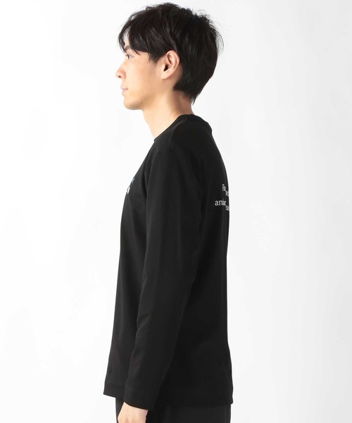 UNION STATION(ユニオンステーション)の「【春夏秋冬】 総柄プリントロンT(Tシャツ/カットソー・メンズ・ブラック/ホワイト・M/L/LL)」の8枚目の写真