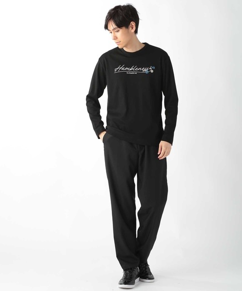 UNION STATION(ユニオンステーション)の「【春夏秋冬】 総柄プリントロンT(Tシャツ/カットソー・メンズ・ブラック/ホワイト・M/L/LL)」の13枚目の写真