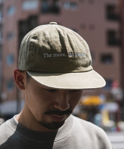 URBAN RESEARCH DOORS（アーバンリサーチドアーズ）の「ピグメント刺繍キャップ（キャップ・メンズ・ベージュ/グリーン/ブラック・-）」の2枚目の写真