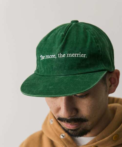 URBAN RESEARCH DOORS（アーバンリサーチドアーズ）の「ピグメント刺繍キャップ（キャップ・メンズ・ベージュ/グリーン/ブラック・-）」の4枚目の写真