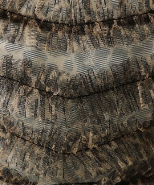 RAGEBLUE（レイジブルー）の「Wジップ/チュールフリルビスチェ（キャミソール・レディース・ブラック/ブラウン・FREE）」の22枚目の写真