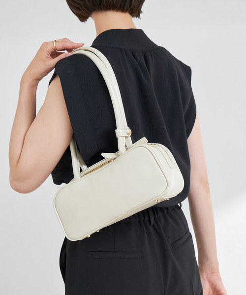 LE TALON（ルタロン）の「LETALON デイリーワイドショルダー（ボストンバッグ・レディース・イエロー/アイボリー/ブラック・FREE）」の21枚目の写真