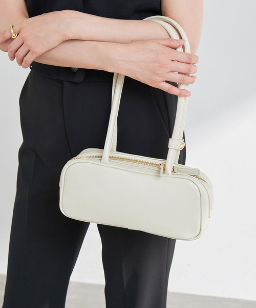 LE TALON（ルタロン）の「LETALON デイリーワイドショルダー（ボストンバッグ・レディース・イエロー/アイボリー/ブラック・FREE）」の22枚目の写真