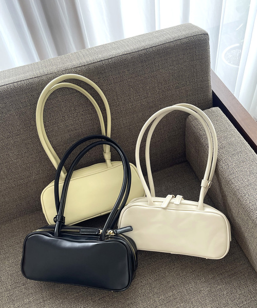 LE TALON（ルタロン）の「LETALON デイリーワイドショルダー（ボストンバッグ・レディース・イエロー/アイボリー/ブラック・FREE）」の15枚目の写真