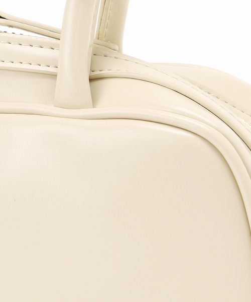 LE TALON（ルタロン）の「LETALON デイリーワイドショルダー（ボストンバッグ・レディース・イエロー/アイボリー/ブラック・FREE）」の4枚目の写真