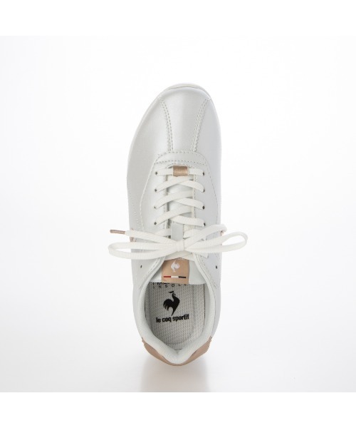 le coq sportif(ルコックスポルティフ)の「スニーカー(LCS モンペリエ NEO LIFT)(スニーカー・レディース・ネイビー×ホワイト/ホワイト系その他5/ブラック/サーモンピンク/ブラック×ブラック/シルバー系その他4・24.5cm/24cm/23.5cm/23cm/22.5cm)」の9枚目の写真