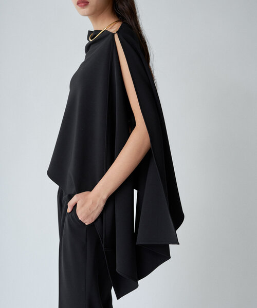 ラウンジドレス　アトリエヌメロサンク　ブラウス　ネイビー ラウンジドレス アトリエヌメロサンク ブラウス ネイビー - メルカリ