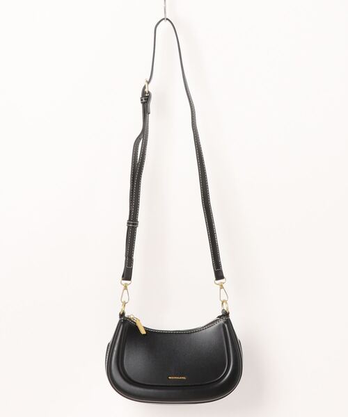 Bridget Birkin(ブリジットバーキン)の「ワンショルダー2WAYラウンドバッグ(846532)(ハンドバッグ・レディース・アイボリー/キャメル/ブラック・ALL)」の1枚目の写真