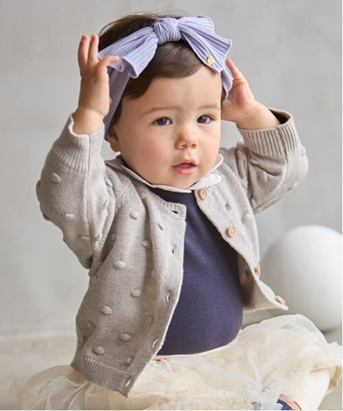 ☆bon☆ petit main プティマイン 女の子 セール】ポコポコカーディガン（カーディガン/ボレロ）｜petit main