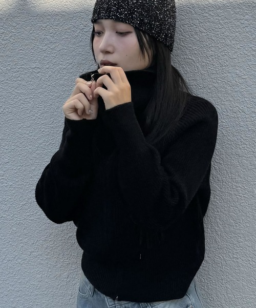 セール】ハイネックニットセーター（ニット/セーター）｜madrepadre