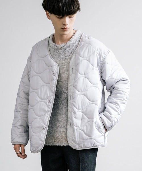 Rocky Monroe(ロッキーモンロー)の「オーバーサイズ3WAY ショートモッズコート(モッズコート・メンズ・ブラック/カーキ/ライトグレー・LL/M/L)」の14枚目の写真