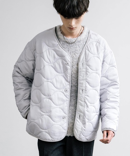 Rocky Monroe(ロッキーモンロー)の「オーバーサイズ3WAY ショートモッズコート(モッズコート・メンズ・ブラック/カーキ/ライトグレー・LL/M/L)」の15枚目の写真