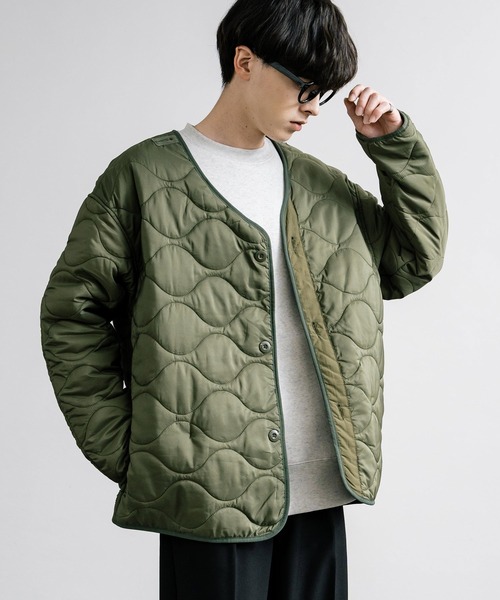 Rocky Monroe(ロッキーモンロー)の「オーバーサイズ3WAY ショートモッズコート(モッズコート・メンズ・ブラック/カーキ/ライトグレー・LL/M/L)」の20枚目の写真