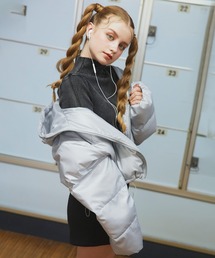 ダウンジャケット シルバー adidas シルバー ダウンジャケット - メルカリ