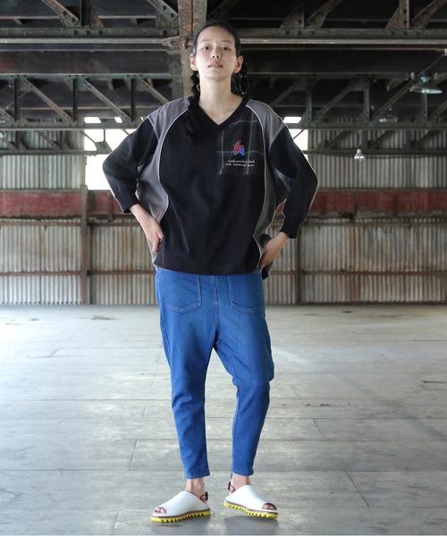 STOF（ストフ）の「Not Uniform Pulover（Tシャツ/カットソー・メンズ・ブラック/チャコール・S/M）」の6枚目の写真