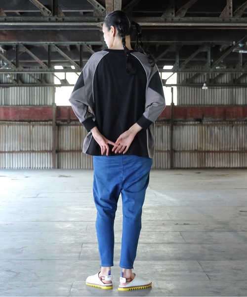 STOF（ストフ）の「Not Uniform Pulover（Tシャツ/カットソー・メンズ・ブラック/チャコール・S/M）」の8枚目の写真