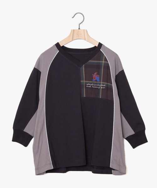 STOF（ストフ）の「Not Uniform Pulover（Tシャツ/カットソー・メンズ・ブラック/チャコール・S/M）」の13枚目の写真
