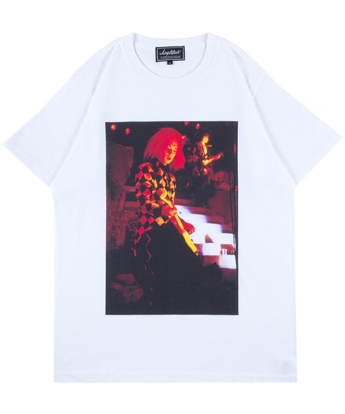 美品 24年 Amplifier BUCK-TICK 今井寿 フォト Tシャツ Amplifier “今井寿” TEE 2023（Tシャツ/カットソー）｜MEDICOM