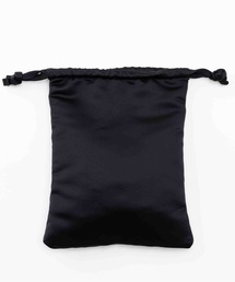 SEA（シー）の「SEA サテン巾着M（ポーチ）」 - WEAR