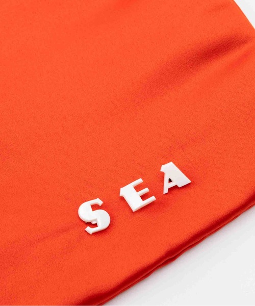 sea サテン巾着 SEA SATIN 
